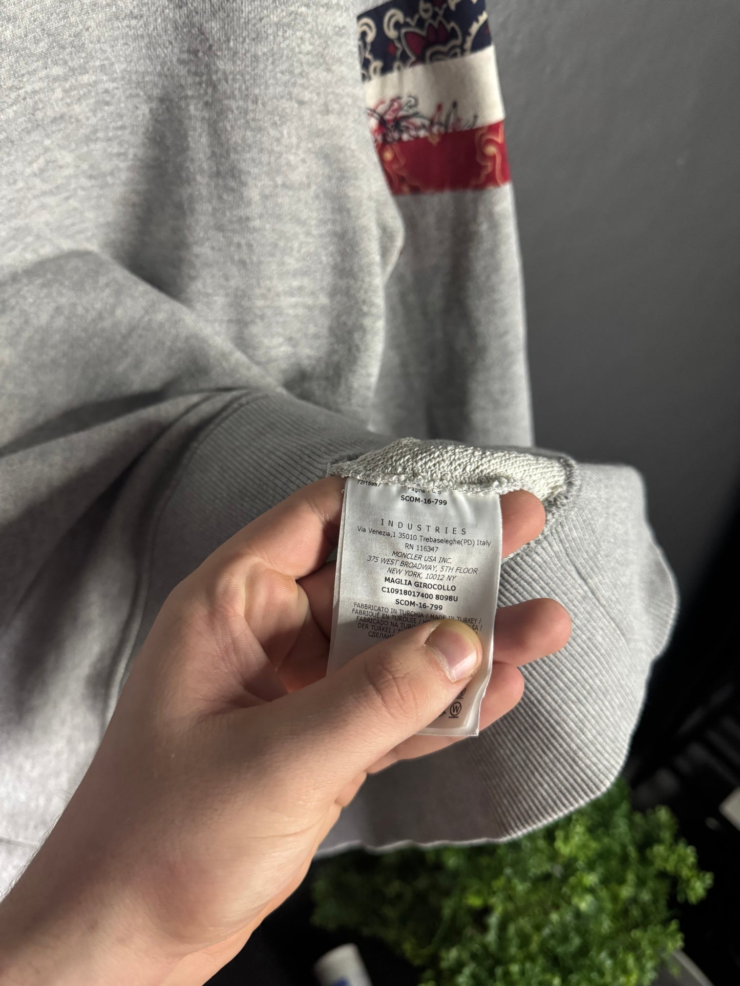Moncler Bandana SWEATERSHIRT