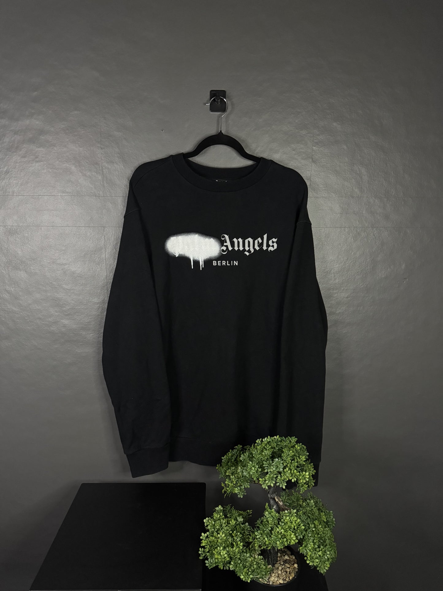 Palm Angels Sprayed SWEATERSHIRT