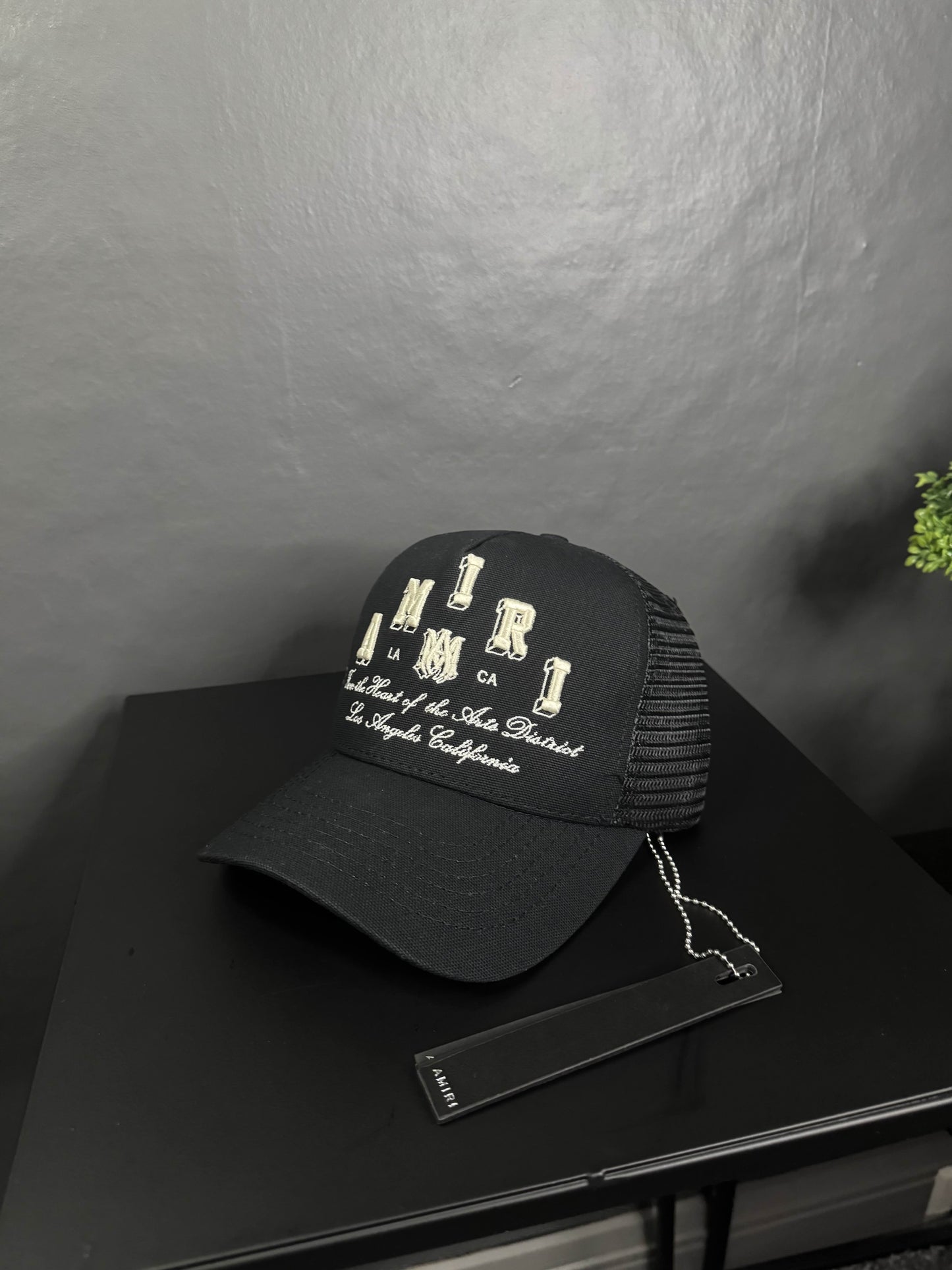 Amiri Varsity Trucker Cap
