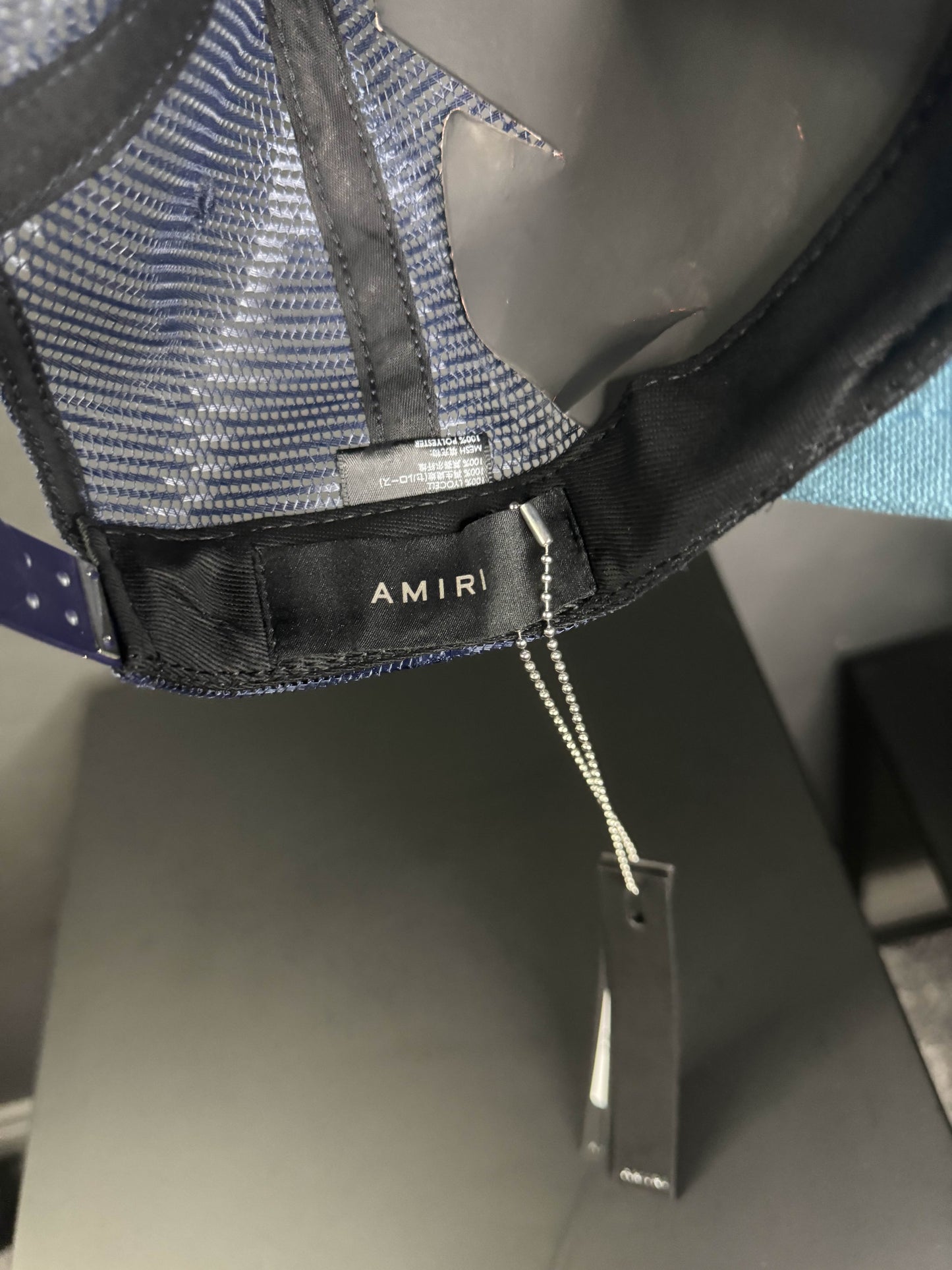 Amiri Script Trucker Cap