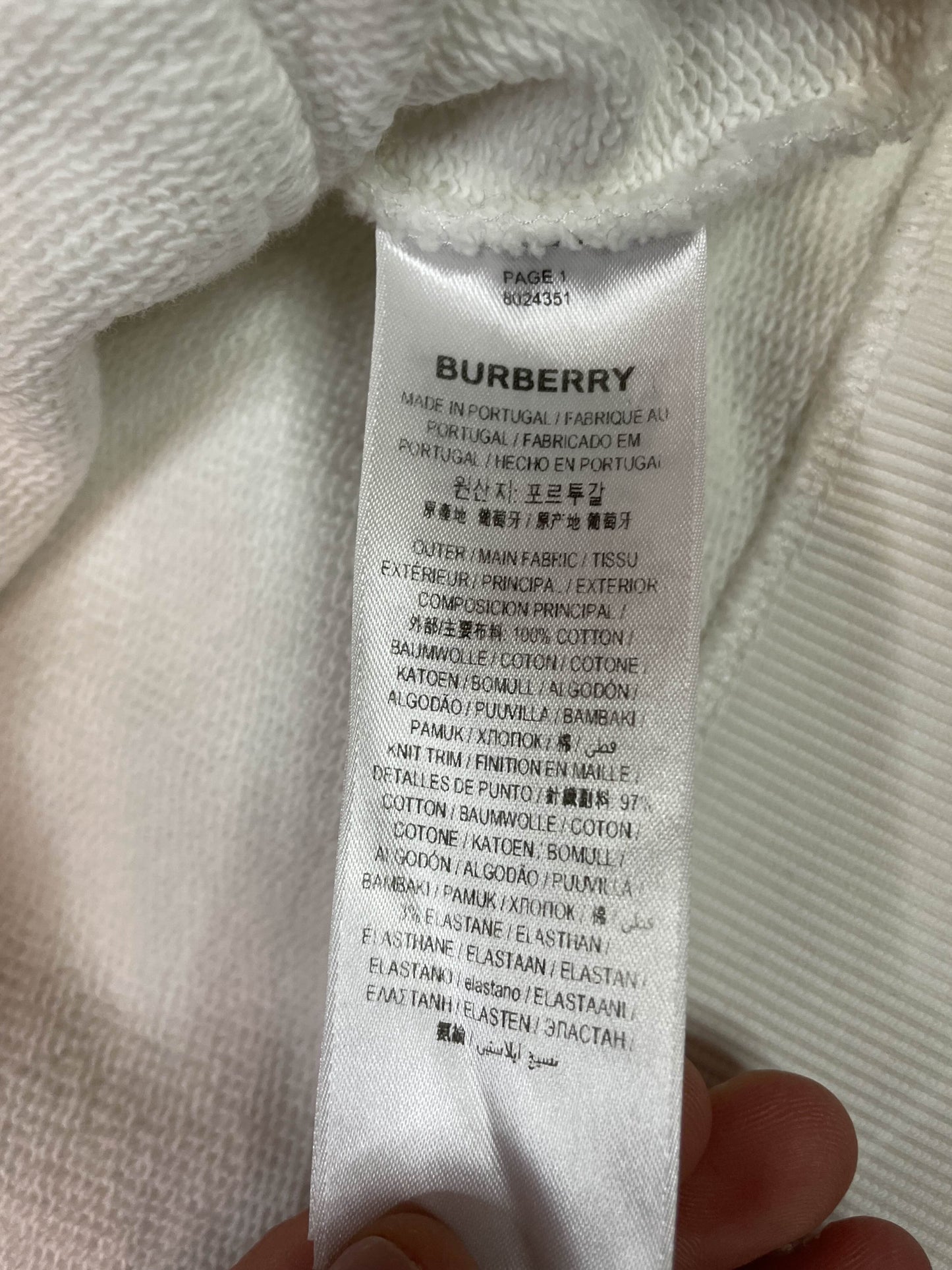 Burberry Logo Hoodie